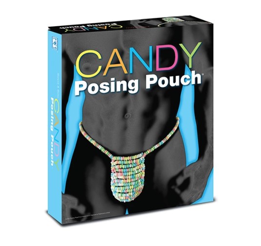 Cukierkowe stringi męskie - Candy Posing Pouch